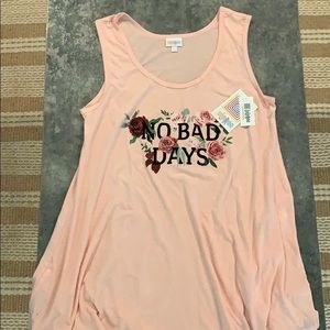 Lularoe Perfect Tank No Bad Days SM NWT